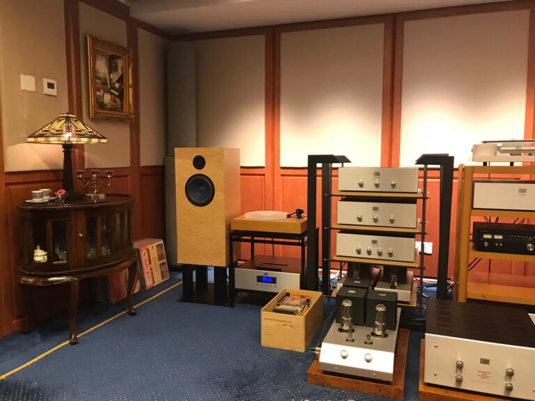 Audio Note in our music library room